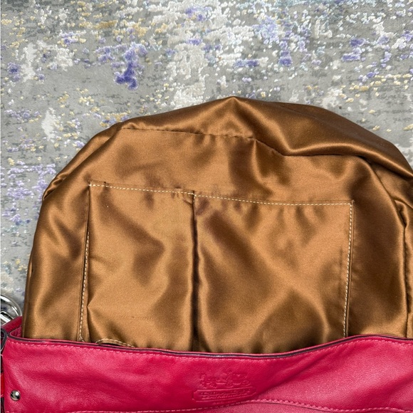 Beautiful condition red coach Zoe bag - Picture 6 of 9
